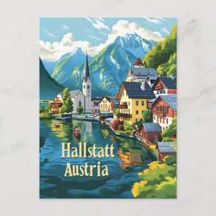 Postal Hallstatt Austria