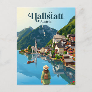 Postal Hallstatt Austria