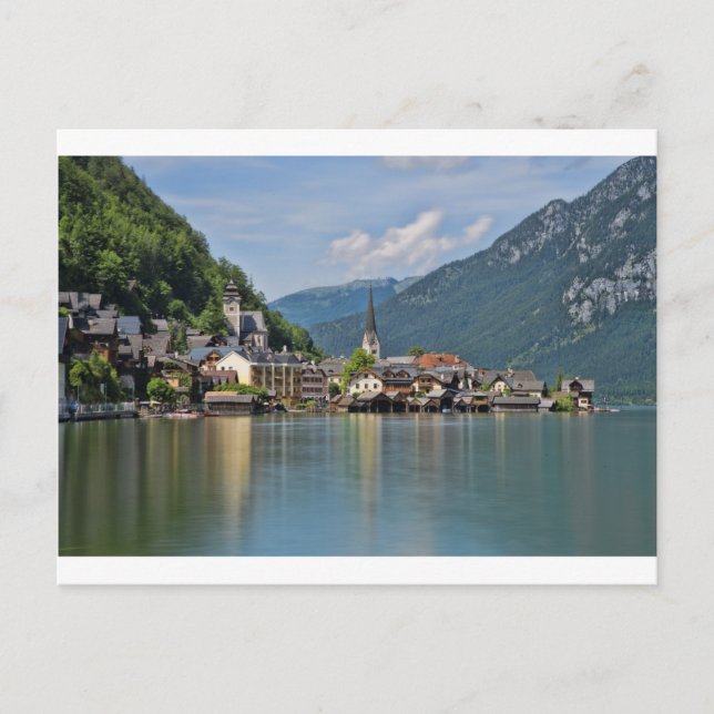 Postal Hallstatt, Austria (Anverso)