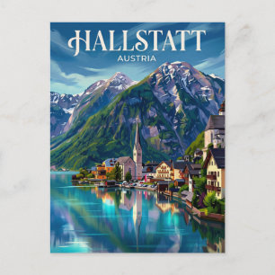 Postal Hallstatt Austria