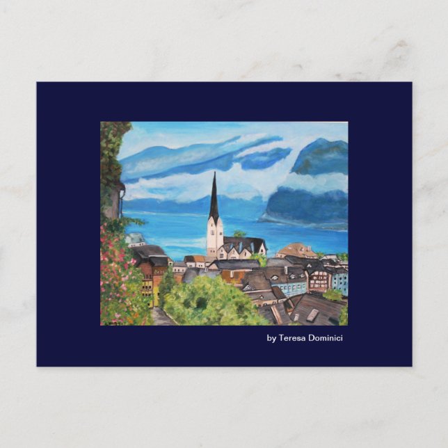 Postal Hallstatt, Austria Postcard (Anverso)