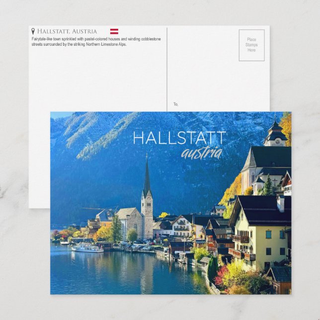 Postal Hallstatt, Austria Postcard (Anverso / Reverso)