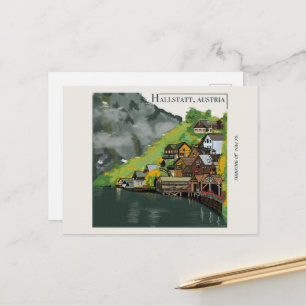 Postal Hallstatt, Austria PostCards