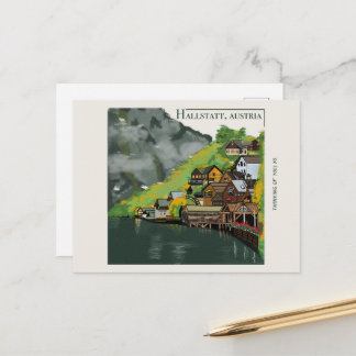 Postal Hallstatt, Austria PostCards