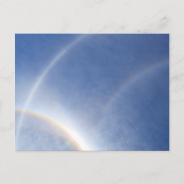 Postal Halos alrededor del sol (Anverso)