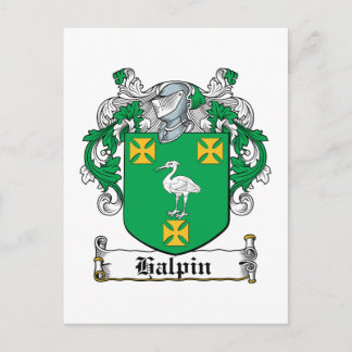 Postal Halpin Family Crest