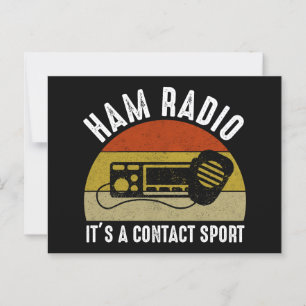 Postal Ham Radio - Es un deporte de contacto