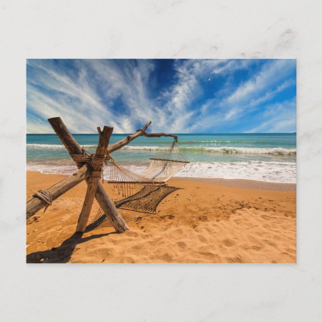 Postal Hamaca en el Tropical Beach Resort (Anverso)