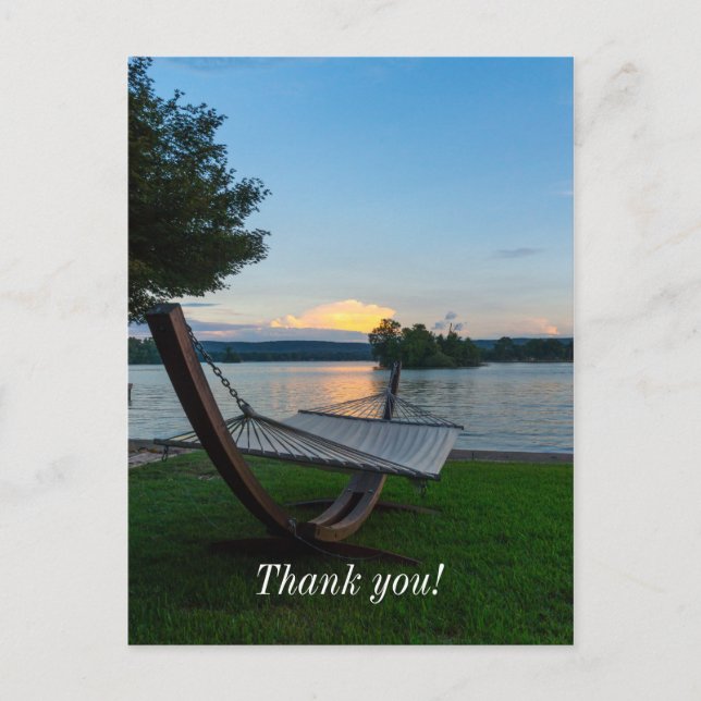 Postal Hamaca escénica (Anverso)