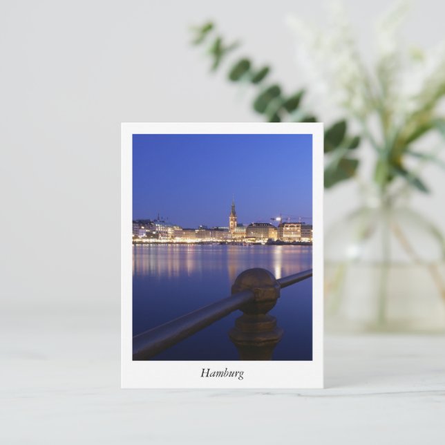 Postal Hamburg (Anverso de pie)