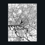 Postal Hamburg Germany City Map<br><div class="desc">Watercolor City Map of Hamburg Germany</div>