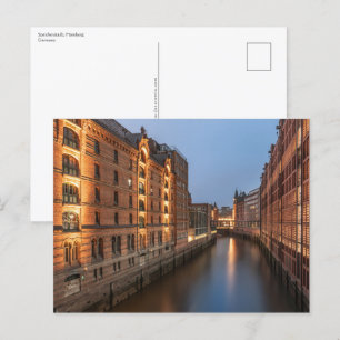 Postal Hamburg Speicherstadt