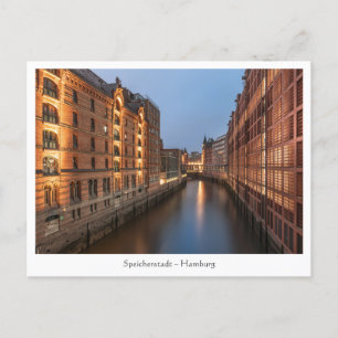 Postal Hamburg Speicherstadt