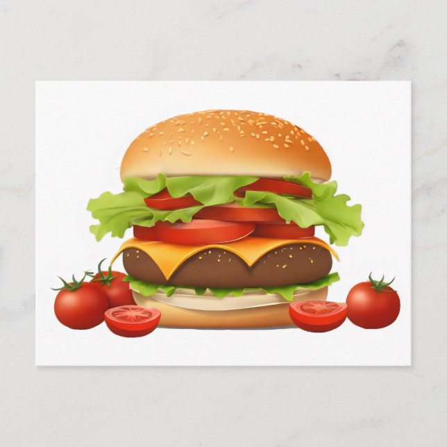 Postal Hamburger (Anverso)