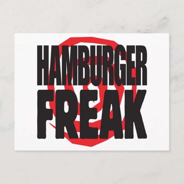 Postal Hamburger Freak (Anverso)