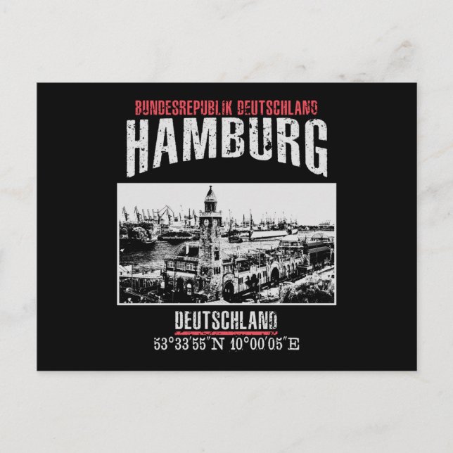 Postal Hamburgo (Anverso)