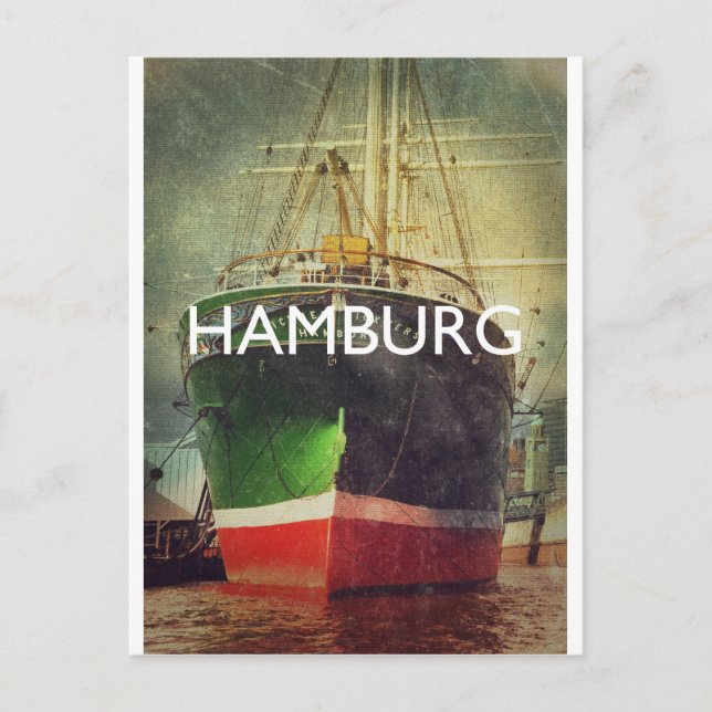 Postal Hamburgo (Anverso)