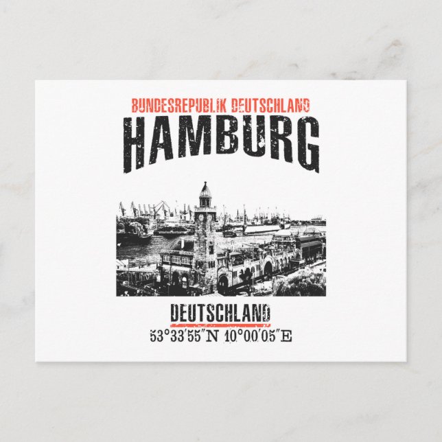 Postal Hamburgo (Anverso)