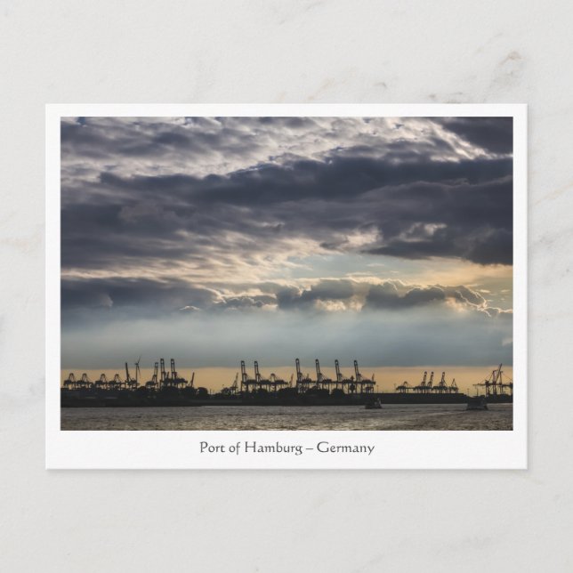 Postal Hamburgo Alemania (Anverso)