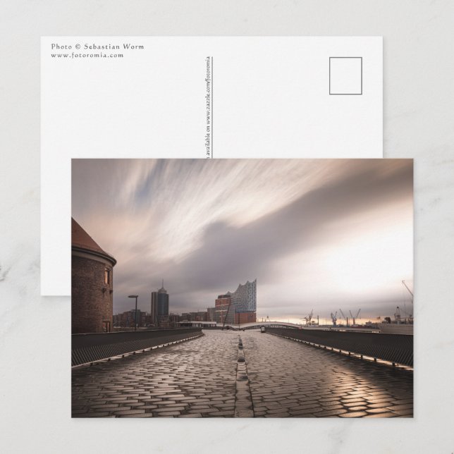 Postal Hamburgo Alemania (Anverso / Reverso)