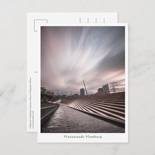 Postal Hamburgo Alemania (Anverso / Reverso)