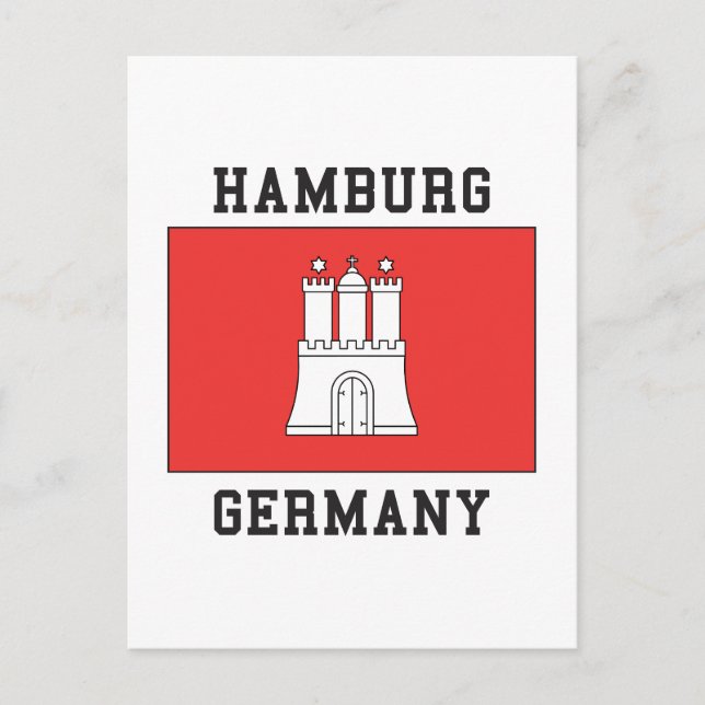 Postal Hamburgo Alemania (Anverso)