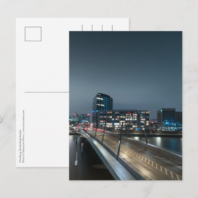 Postal Hamburgo Alemania (Anverso / Reverso)