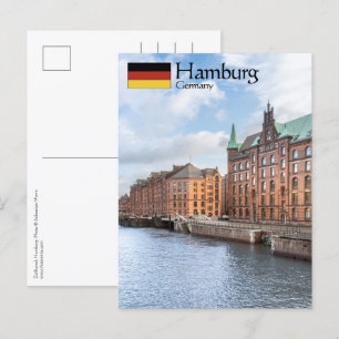 Postal Hamburgo Alemania