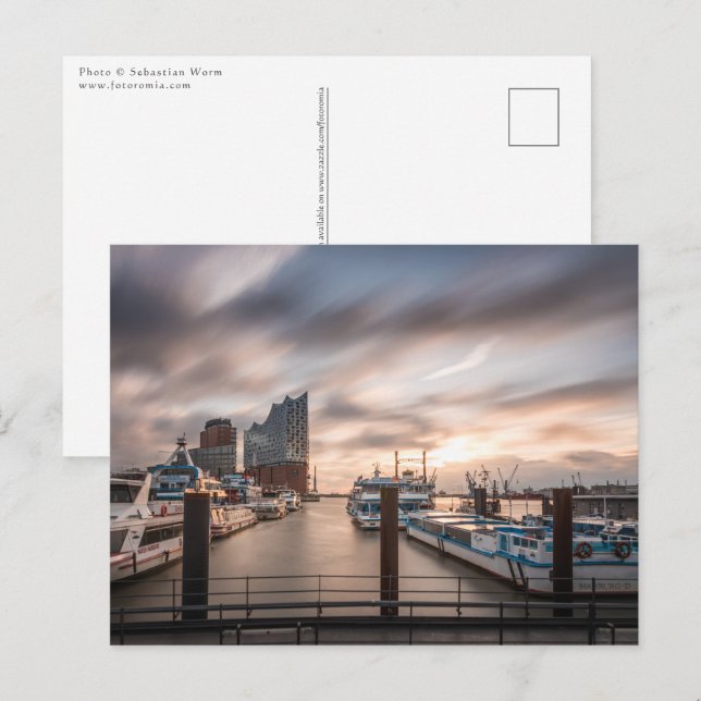 Postal Hamburgo Alemania (Anverso / Reverso)