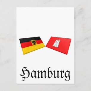Postal Hamburgo, Baldosas de Bandera de Alemania