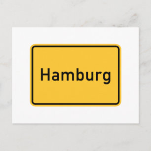 Postal Hamburgo, Rótulo vial de Alemania