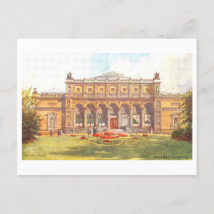 Postal Hamburguesa vintage/Hamburgo Kunsthalle en Alemani