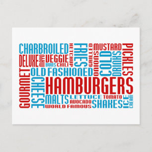 Postal hamburguesas chitChat