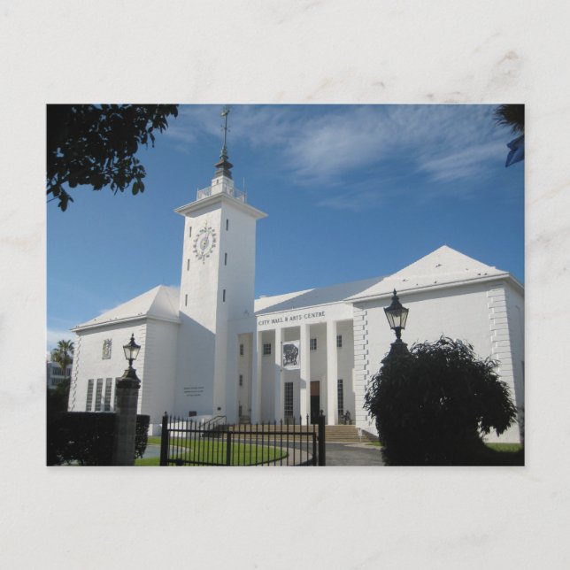 POSTAL HAMILTON BERMUDA (Anverso)