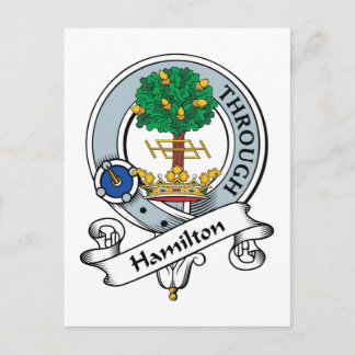 Postal Hamilton Clan Badge