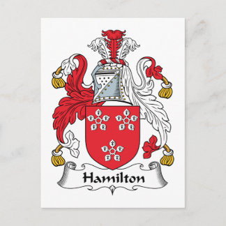 Postal Hamilton Family Crest