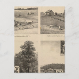 Postal Hamilton, Landas, residencias Yates, granja Horses