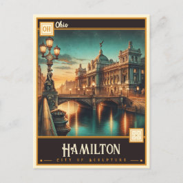 Postal Hamilton, Ohio | Vintage