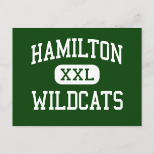 Postal Hamilton - Wildcats - High - Milwaukee Wisconsin
