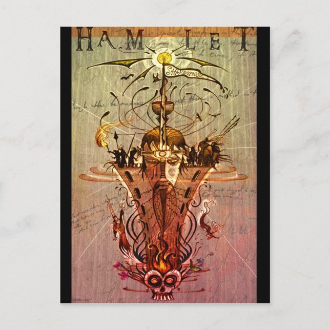 postal 'Hamlet' (Anverso)