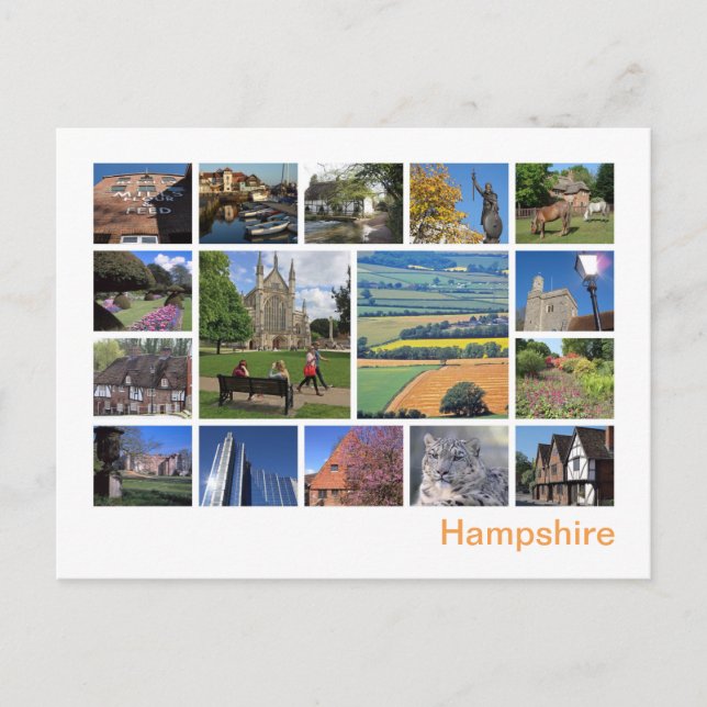 Postal Hampshire (Anverso)
