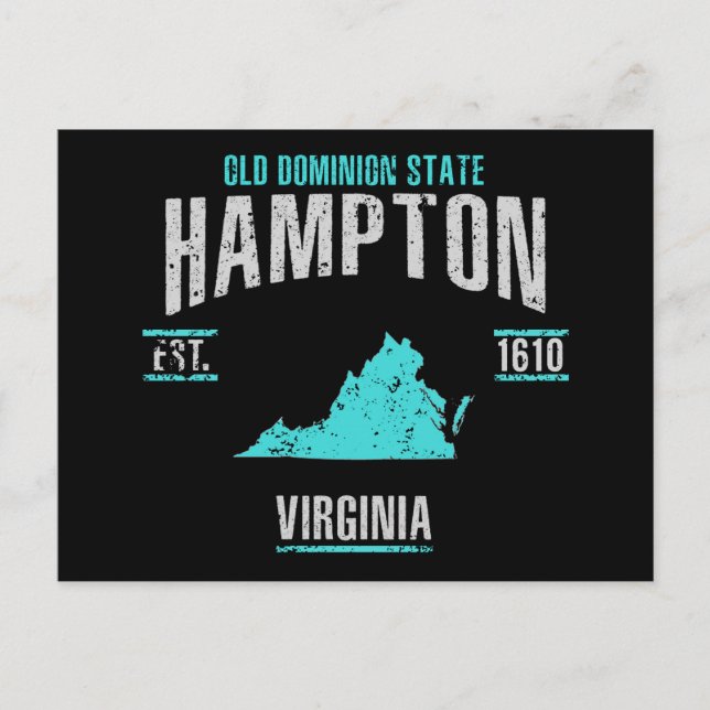 Postal Hampton (Anverso)