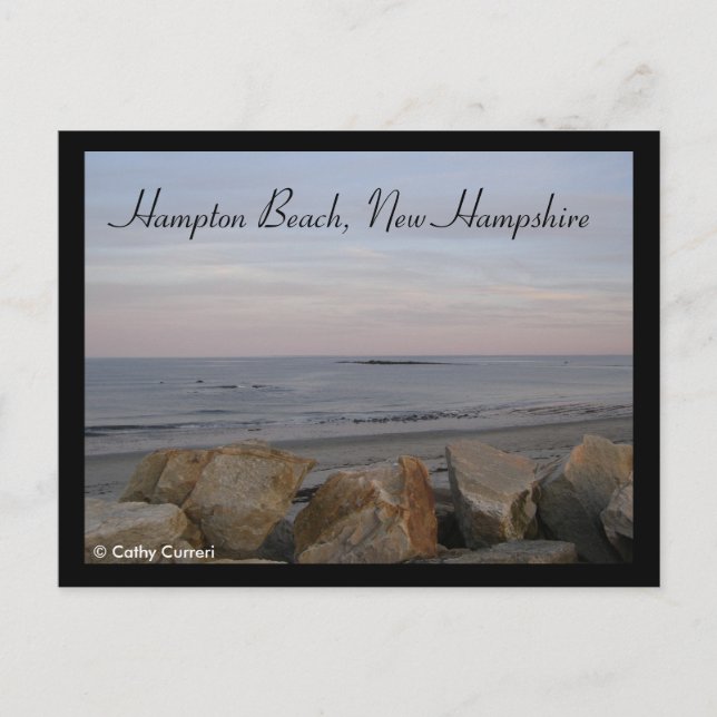 Postal Hampton Beach, New Hampshire Postcard (Anverso)
