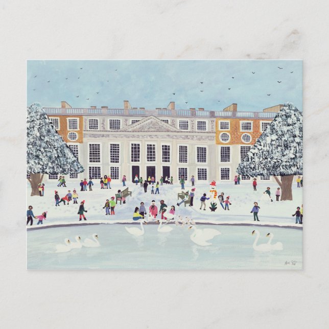 Postal Hampton Court Palace Fountain Gardens (Anverso)