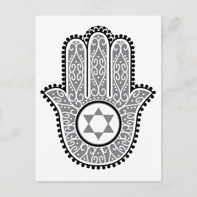 Postal hamsa_gray.jpg (Anverso)
