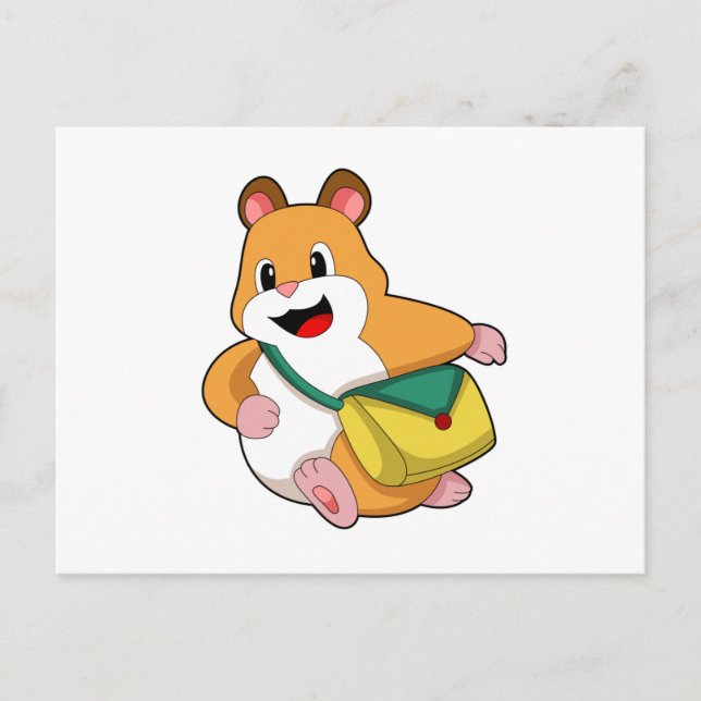 Postal Hamster con Bag.PNG (Anverso)