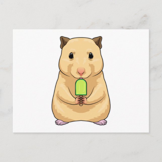 Postal Hamster Popsicle (Anverso)