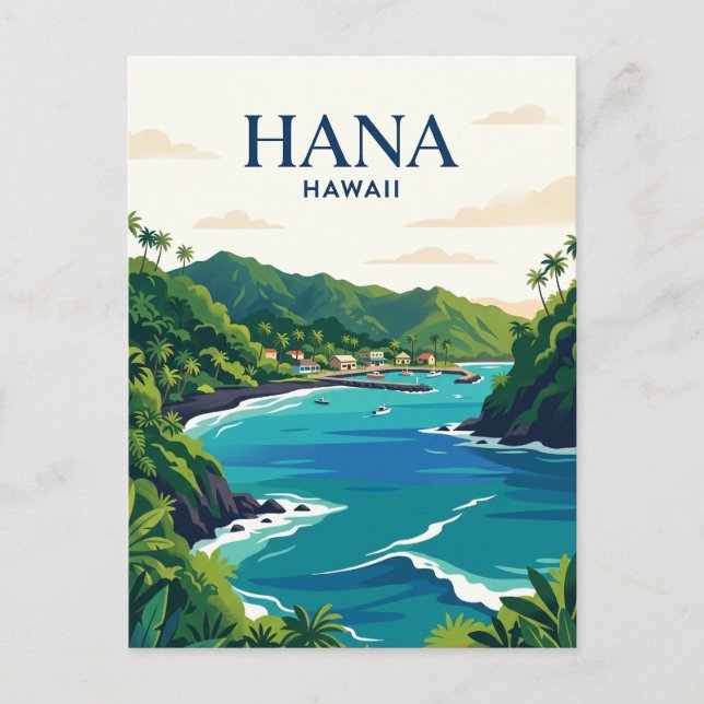 Postal Hana EE. UU. (Anverso)