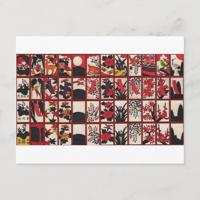 Postal Hanafuda Love (Anverso)
