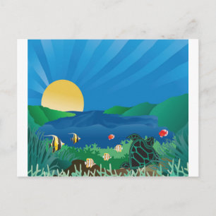 Postal Hanauma Bay Hawaii